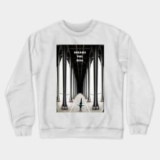 Inception travel art print Crewneck Sweatshirt